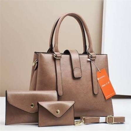 Fashion Classy 3 in 1 ladies handbag- Official, casual handbag